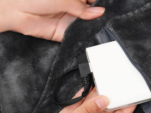 Usb elektrický blok veľký 140x70 cm tepelné krytie 3 režimy 7 tepelných zón