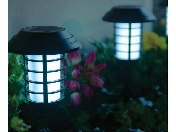 Dārza lampa saules lukturis lukturis rgb tālvadības pults