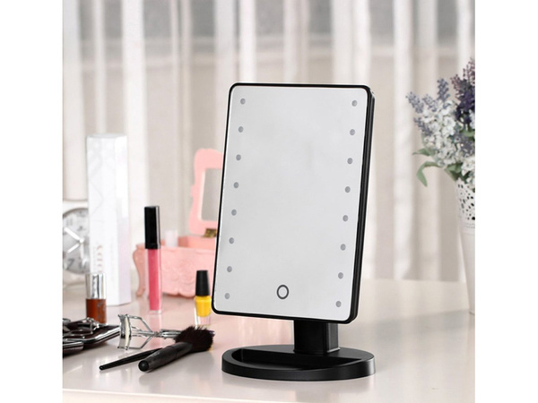 Led make-up mirror for cosmetics