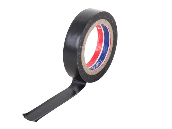 Močan pvc izolacijski trak črn vodoodporen 18m