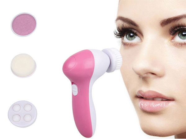Perie de curățare facială masaj electric 4in1