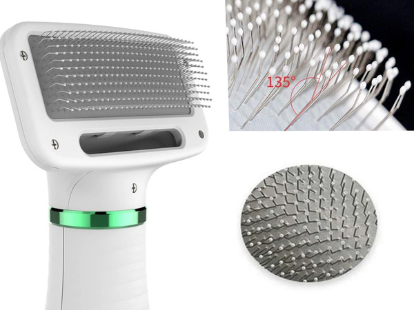 Sušilnik za lase krtača glavnik 2v1 za pasje ljubljenčke