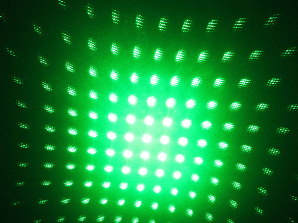 Laserové ukazovátko zelená tečka silné