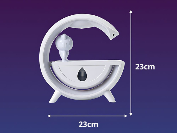 Humidificateur avec haut-parleur bluetooth led astronaut usb mist rgb