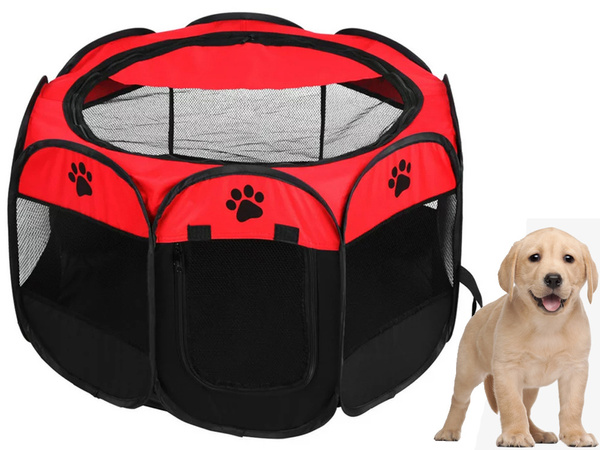 Corral plegable para perros cama para gatos jaula grande perrera ligera