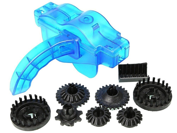 Čistiaci nástroj na mazanie reťaze bicykla