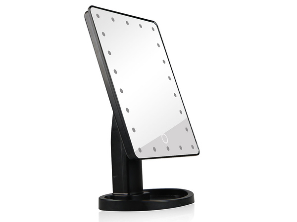 Led make-up mirror for cosmetics