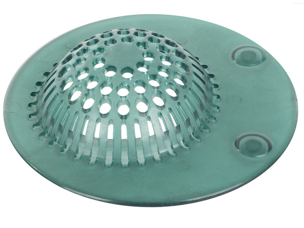 Silicone strainer for kitchen sink drain suction cups self-adhesive