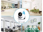 Camara ip wifi nanny electronica giratoria hd audio home indoor