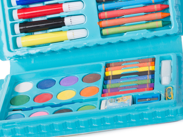 Mākslinieku komplekts gleznošanai kastē 42 gab.