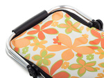 Thermal folding picnic basket insulating shopping basket