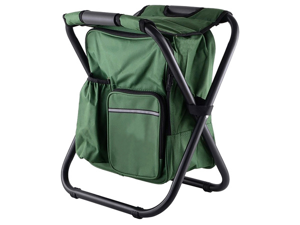 Silla de pesca con mochila bolsa plegable 3en1