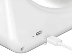 Stolní ventilátor bezdrátový usb tichý dobíjecí 3 režimy