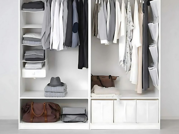 Organiser box clothes clothes linen wardrobe container large