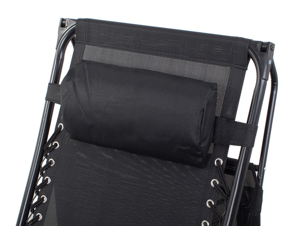 Chaise de plage pliante zero gravity 2in1 chair with canopy