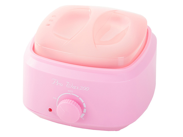 Canned wax warmer for soft and hard wax