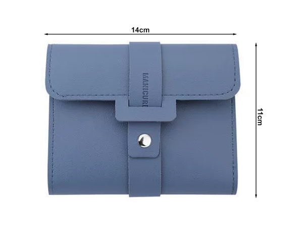 Nagelset maniküre- und pediküre-etui mit 16 teilen