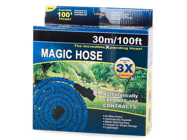 Dārza šļūtene 10 m - 30 m x-šauze pistolets