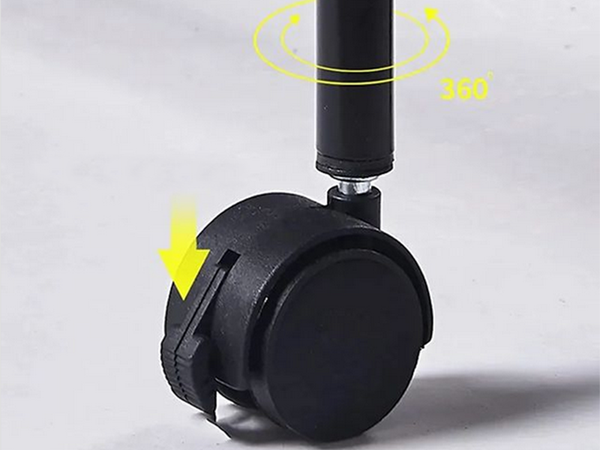 Baie raft bucătărie cabinet pe roți metal rack trei niveluri 3