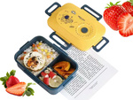 Lunchbox breakfast container lunch with compartments cutlery