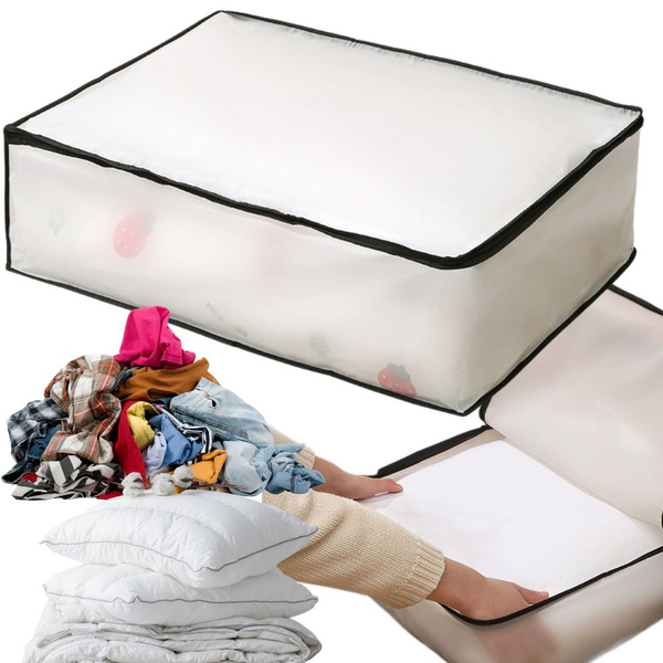 Bedding organiser clothes bin blanket cover zipper cover xl