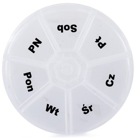 Container de medicamente cutie organizator 7 zile