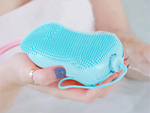 Brosse dorsale en silicone masseur corporel