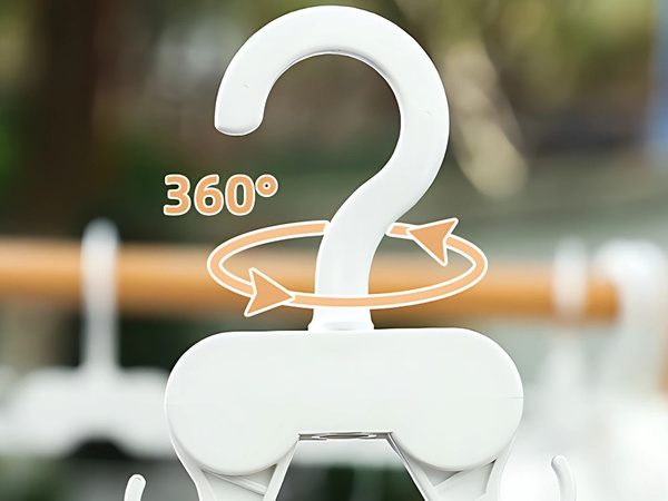 Percha de armario plegable organizador de ropa multifuncional 16 espacios