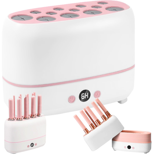 Uscător electric de pensule pentru 12 pensule timer