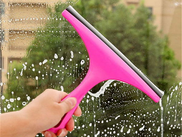 Fensterreinigungswischer mit fensterwassergriff