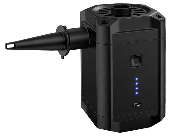 Pompă electrică alimentată cu baterie pentru saltele de piscină 3 sfaturi Lampa LED pentru camping