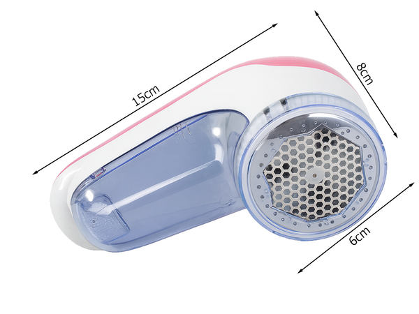 Drabužių skustuvas megztiniams, baldų apmušalams, drabužiams, USB talpykla, 3 peiliai, įkraunama baterija