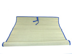 Plain plain mata pătură de paie lounger roll-up 60x170