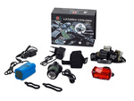 Lampe frontale bailong pour vélo cree xml t6 zoom