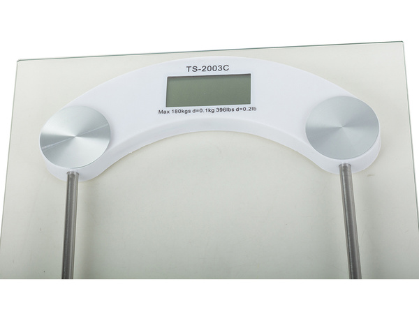 Elektronikus fürdőszolgáltató 180kg üveg lcd mérleg
