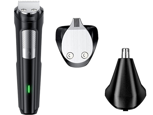 Komplet za striženje dlak na telesu in v nosu 3 glave