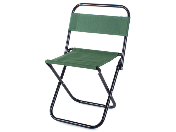 Chaise de tourisme pliante avec dossier