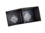 Wall-mounted cutlery organiser drainer