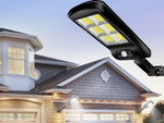 Lampă solară 96 led cu senzor de mișcare în amurg