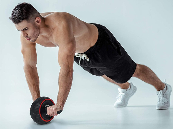 Bauchmuskeltraining rolle bauchrad