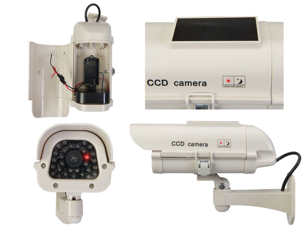 Dummy camera solar flashing led camera