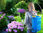 BATTERY BACKPACK PRESSURE SPRAYER GARDEN LONG LANCE 16L