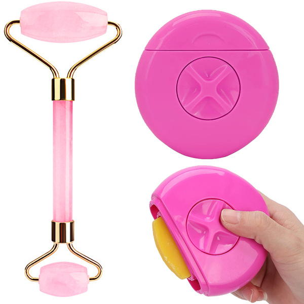 Gesichtsmassageroller-rasierer 3-in-1-set