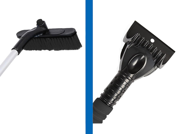 Lehúzós kefe teleszkópos kefe összecsukható autó ablakokhoz hó jég