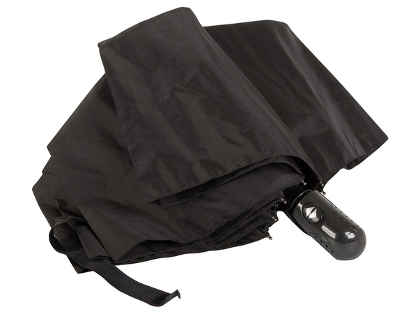 Umbrella folding umbrella automatic fibre black