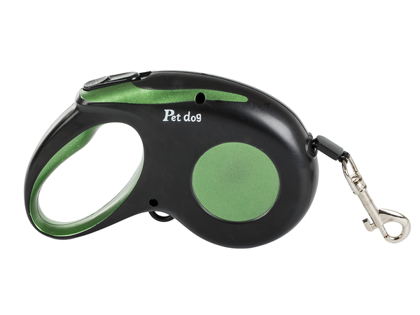 Lanyard automatic with locker block for dogs long strip 5m 15kg