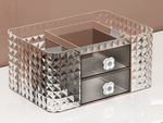 Cosmetics organiser box for jewellery for the bathroom for the desk drawers