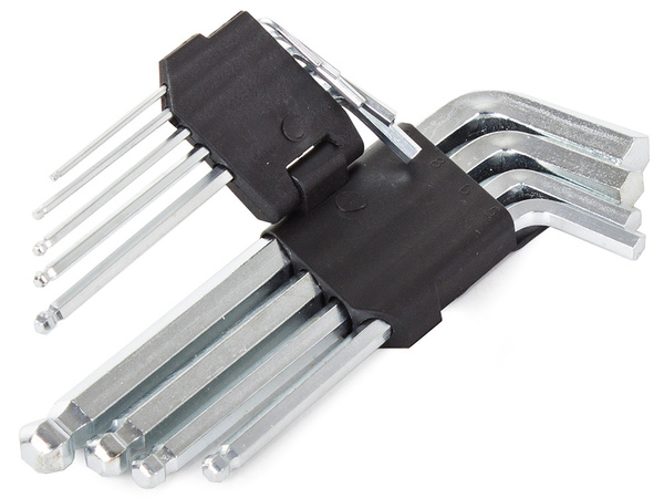 Ball imbus wrenches 9-piece set 1,5-10