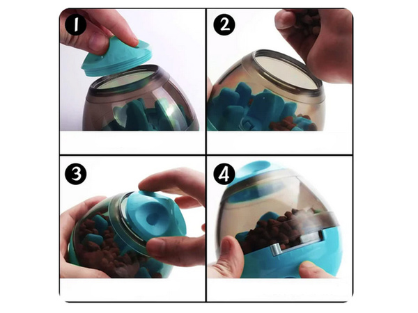 Interaktyvus žaislas šunims gydyti kamuolys mokymuisi sulėtinti