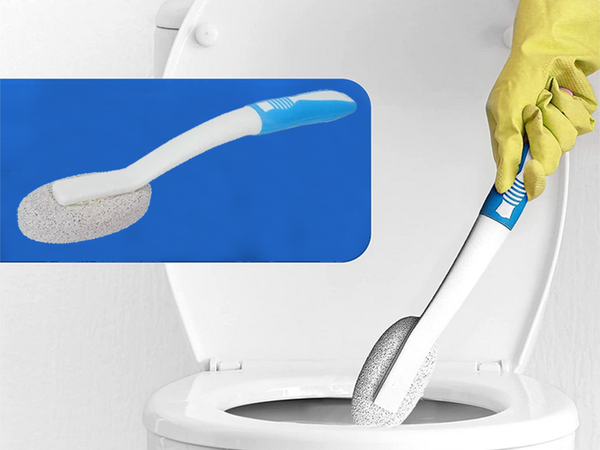 Cepillo de piedra pómez para la limpieza del baño